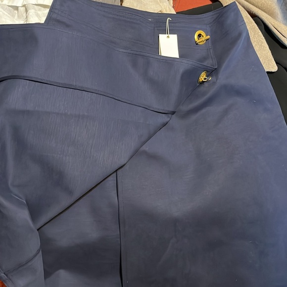 Tory Burch Ruth Skirt Navy New with tags - Picture 7 of 7